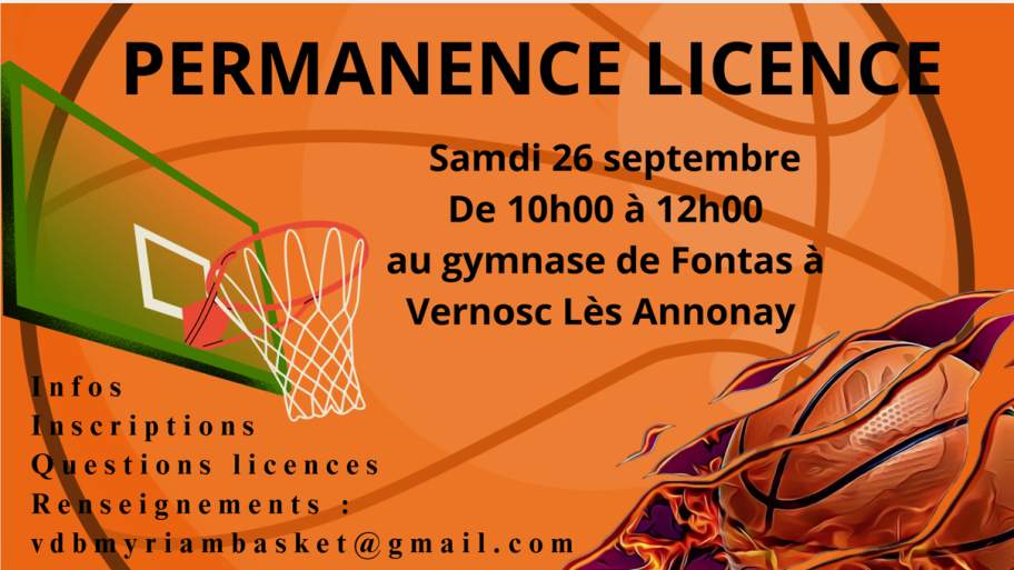 PERMANENCES LICENCES