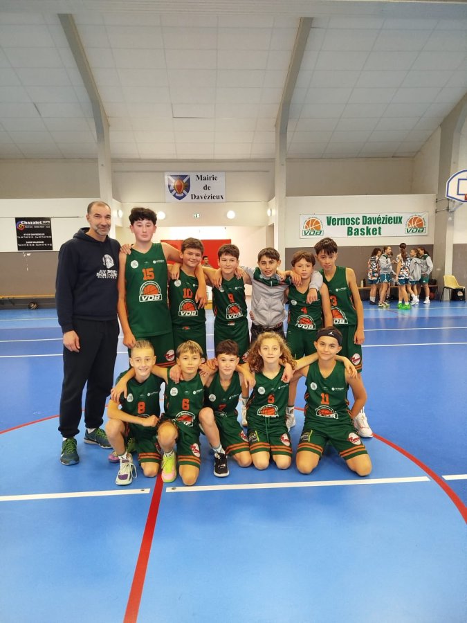 U13 MASCULIN 1 - Vernosc Davézieux Basket